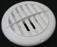 Cover - Rotovent - 2" - White