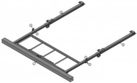 Frame - Bike Rack - Complete Set - w/o Jacks