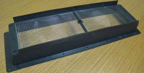 Refrigerator - Roof Vent - Base - Black - Dometic