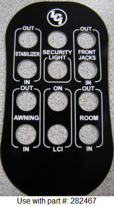 Mechanism - Transmitter Overlay - 2 Function - Wireless Remote