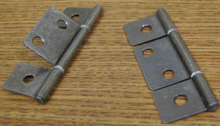 Door - Hinge - Non Mortise - Weathered Nickel