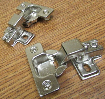 Door - Hinge - Hidden - 6 Way Partial Wrap - Adjustable - Zinc