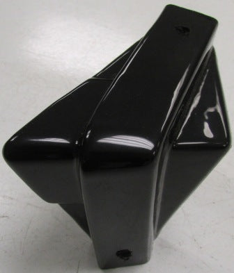 Trim - Cap - Lower Fifth Wheel Corner - Curb Side - Black - Plastic