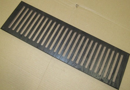 Grill - Vent Cover - Slotted - 1/2" x 23 1/2" x 7" - Carb 2 - MDF - Minster Rub Thru - G1S