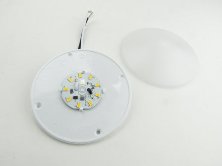 Light - Ceiling - Round - 4 1/2" - LED - Interior Surface Mount - Frosted Lens
