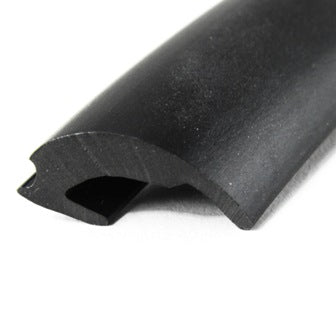 Window - Seal - Vinyl Nosing - 8700/88 Series - Black - RV28237 - Black - 25' Roll