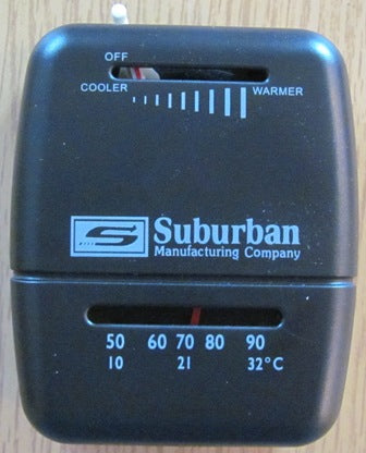 Furnace - Thermostat - Suburban - Black