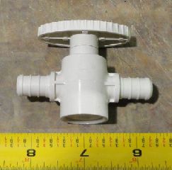 Fitting - Valve - Straight Stop - 1/2"B x 1/2"B