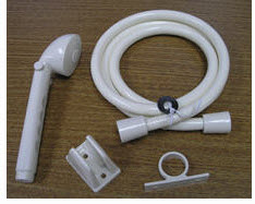 Shower - Head & Hose Set - Parchment