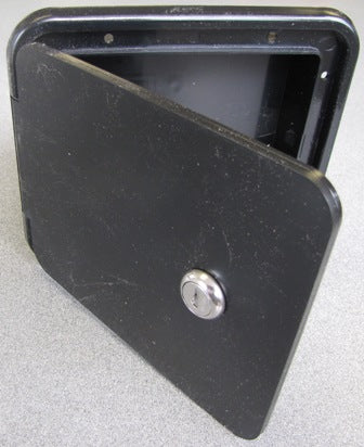 Access - Door - Multi Hatch - 6 1/2" x 8" x 1 1/2" - Black - Key/SLDBK