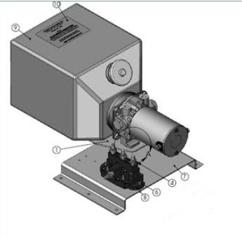 Pump - Vertical Pump Assembly - 7 Qt