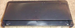 Range - Hood - Vent - Exterior - For Thin Wall - w/Damper - Black - Old Style