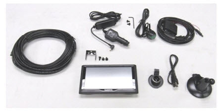 Camera - Rear View - 50' Cable - w/Navigation - 7" Monitor - Digital - Wireless