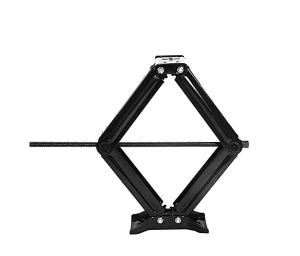 Dave Carter ToughGrade 2500lb 24 RV Scissor Jack for Camper Trailer 4 Pack w/Handle