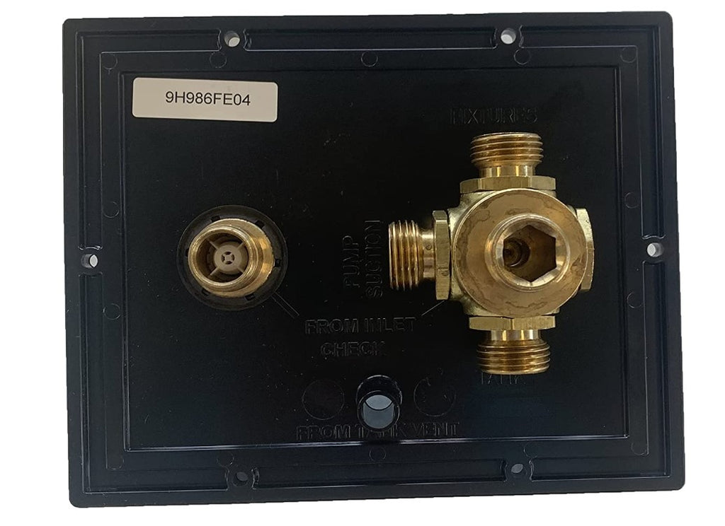 Anderson Brass - MANRV101-FM - 4 Function - RV Fill Station - Anderson Valve - W/Check Valve and Plate